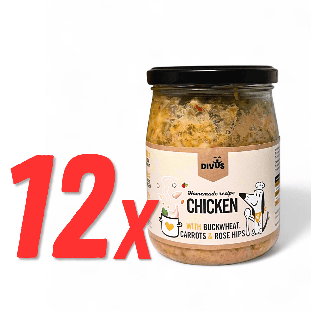 Slow-cooked chicken – 12 units